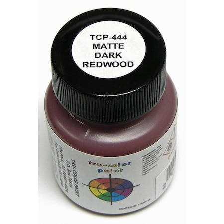 Tru-Color Paint Matte Dark Redwood Air Brush Paint TCP444